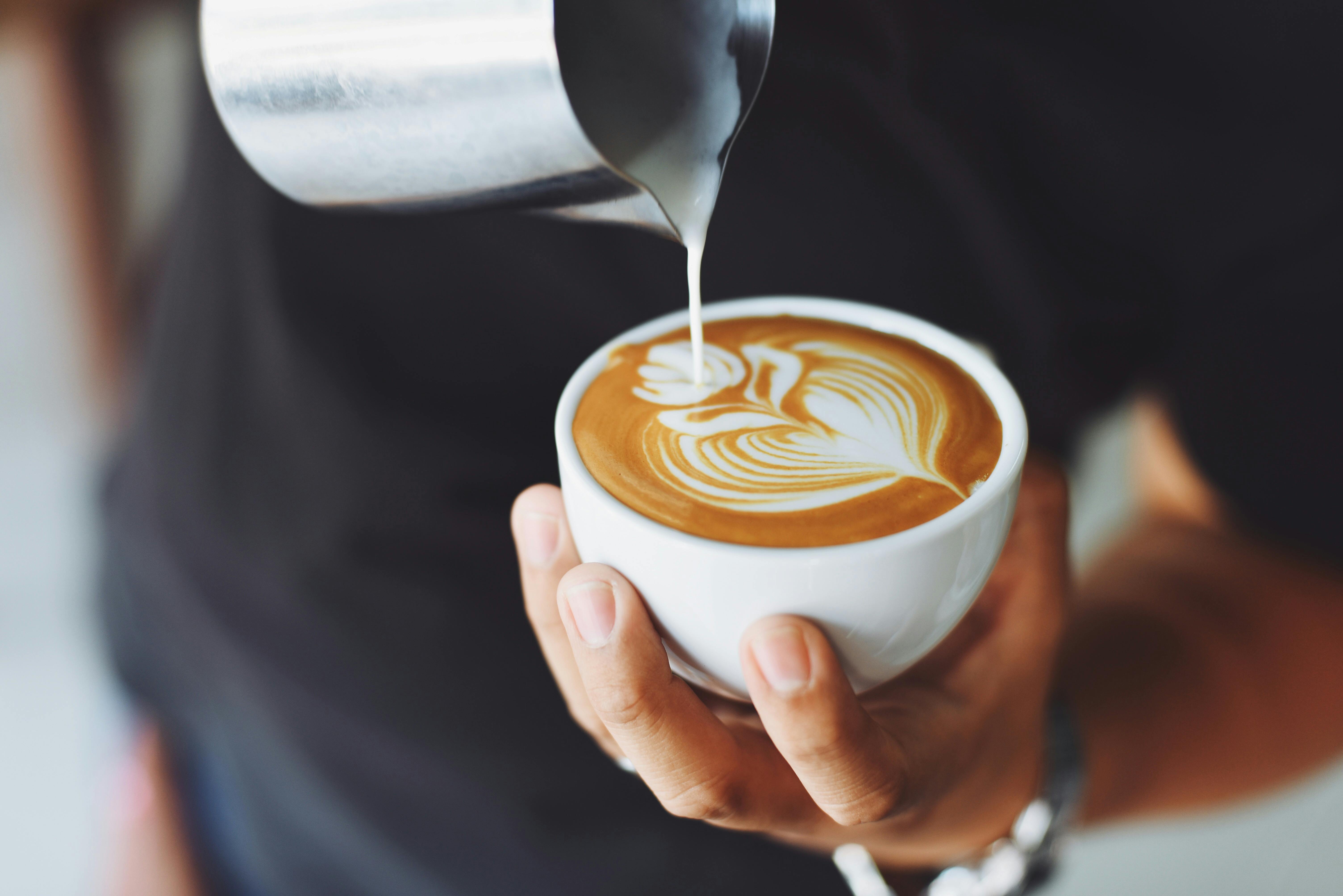 Coffee with heart