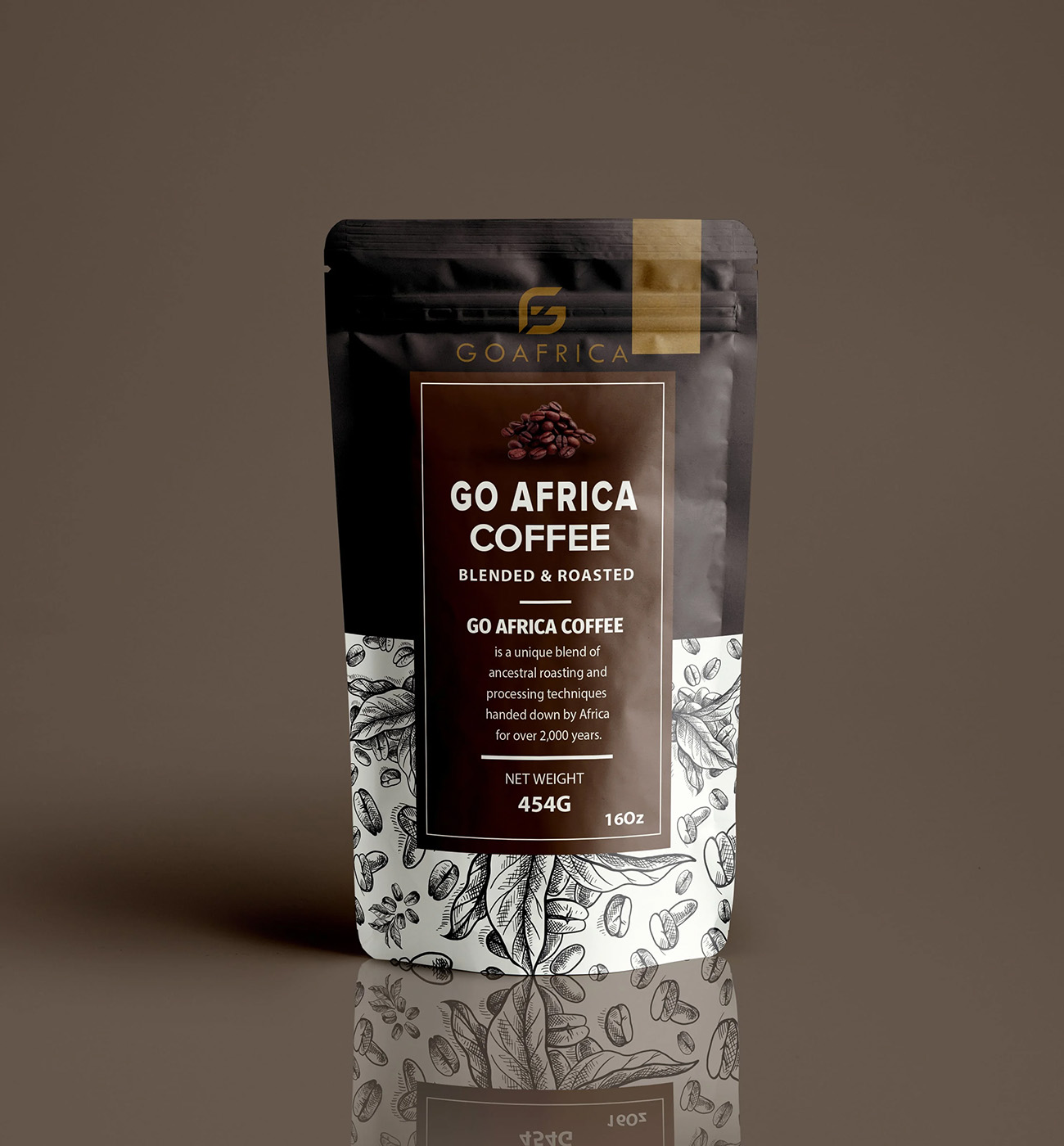 African Sourced Beans Dark Roast